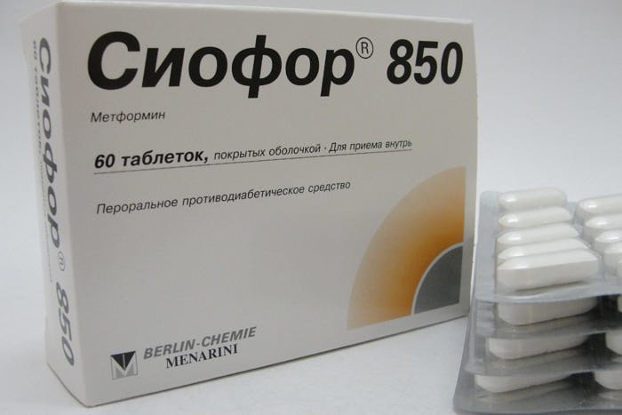 Инструкция по применению таблеток для похудения Сиофор