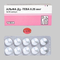 Альфа-Д3 Тева Альфа-Д3 Тева 0,25 мкг