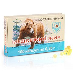 Медвежий жир Медвежий жир в капсулах