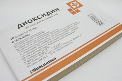 Диоксидин Диоксидин в ампулах