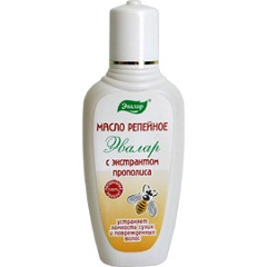 Масло репейное Репейное масло с экстрактом прополиса