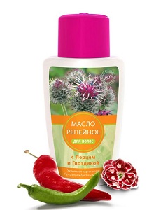 Масло репейное Репейное масло с перцем и гвоздикой