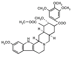 Резерпин Формула Резерпина