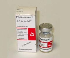 Ровамицин Ровамицин раствор