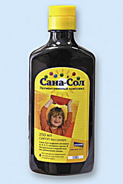 Сана-сол Сана-сол в бутылочке