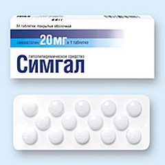 Симгал Симгал в блистерах