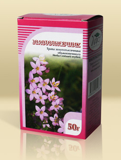 Золототысячник Трава золототысячника обыкновенного